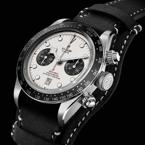 tudor black bay chrono leather strap|tudor black bay replacement strap.